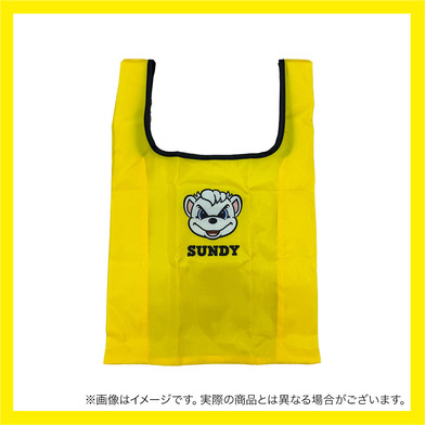 サンディーカラビナ付きエコバッグ